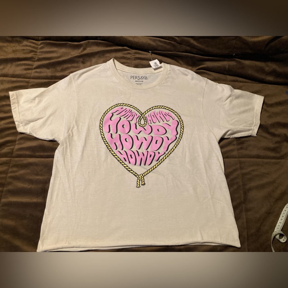 Persaya brand, new, western howdy Graphic T-Shirt
